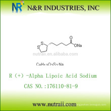 R (+) - Alfa Lipoic Sodium 99% HPLC CAS # 176110-81-9